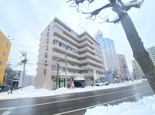 グリーンコーポ中の島の外観