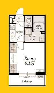 【間取り】 | リブリ・サニープレイス新子安