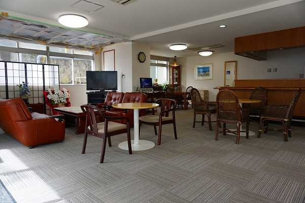 熱海野中山マンションのロビー