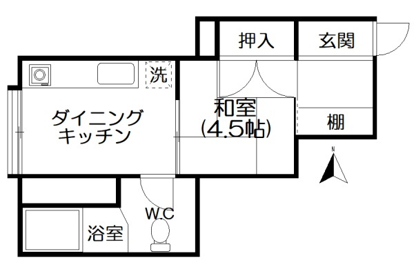 熱海野中山マンションの間取り