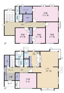 【間取り】 | 中古戸建　明石市大久保町山手台３丁目 | 5LDK