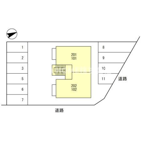ルミナスの区画図