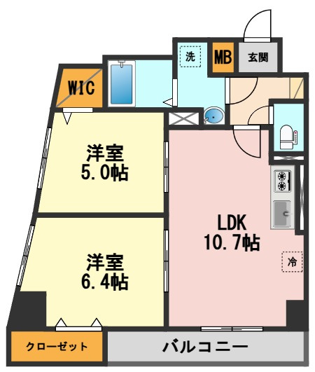 シエスタ キーの間取り