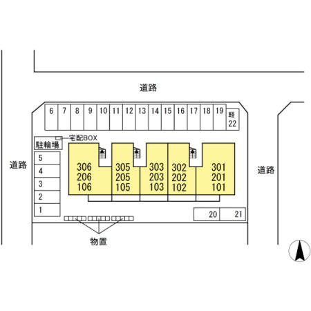 センチュリーの区画図