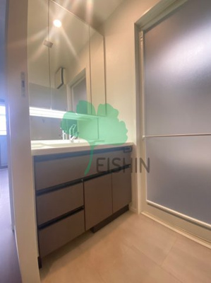 【洗面所】 | エンクレスト博多THE TIME(エンクレスト博多ザタイム) | シンプルで使いやすい洗面台です！