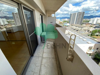 【バルコニー】 | カマラード吉塚 | 日当たりの良いバルコニーです！