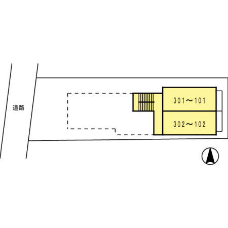 Legato Kの区画図