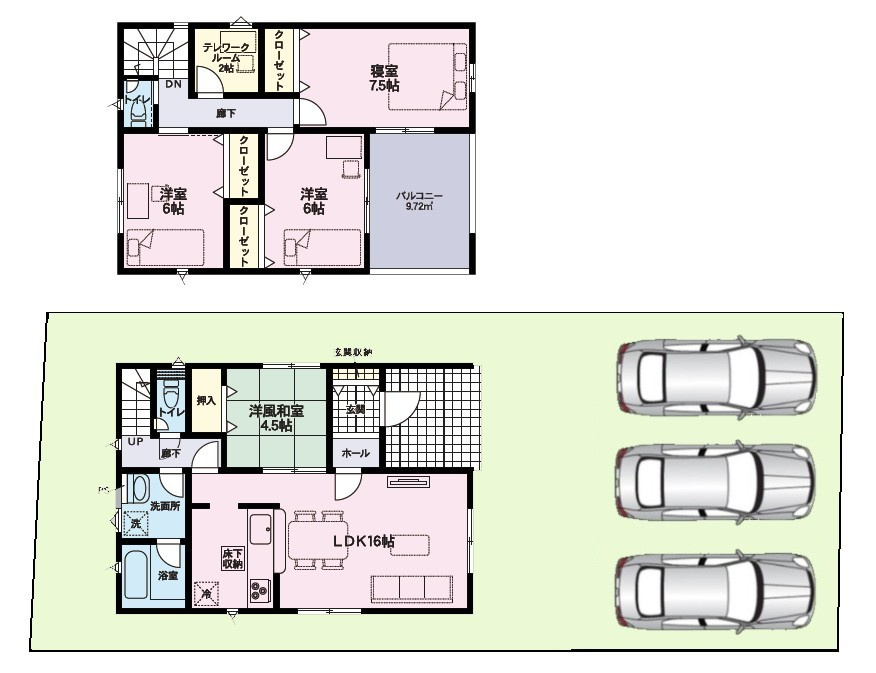クレイドルガーデン　かほく市大崎第４　２期