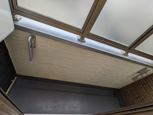 ハーモニーテラス車道のバルコニー