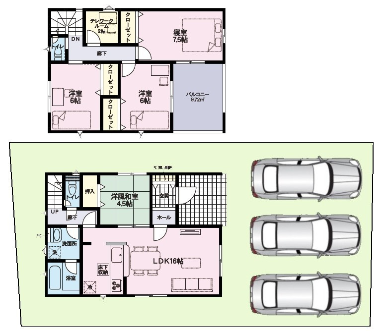 クレイドルガーデン　かほく市大崎第４　２期
