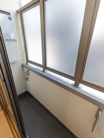 ハーモニーテラス姫宮町のバルコニー|105号室