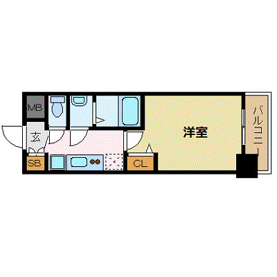【間取り】 | プレサンス新大阪イオリア