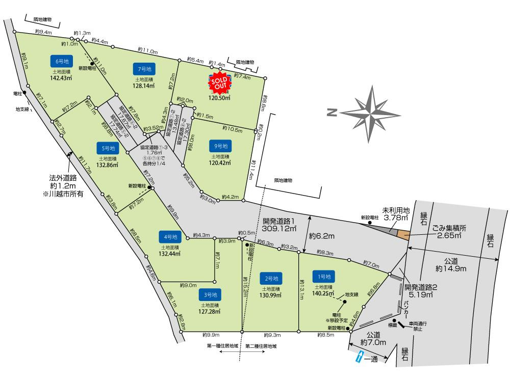 川越市小仙波町２丁目の売地