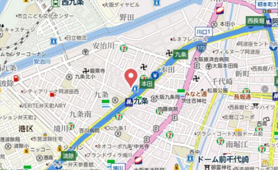 【地図】 | エスリード九条スタシオン