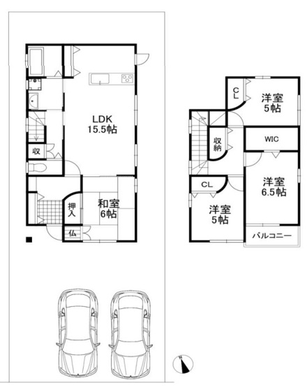 【間取り】 | 平成24年築、4LDKのお家です。
