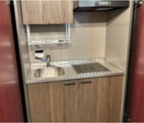 【キッチン】 | 北参道駅_9分_BIRTH神宮前503_11.49坪_事務所居抜き