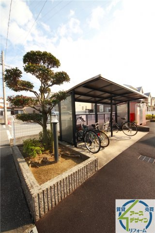 サンライトカーサⅠのその他共用部分|駐輪場があります