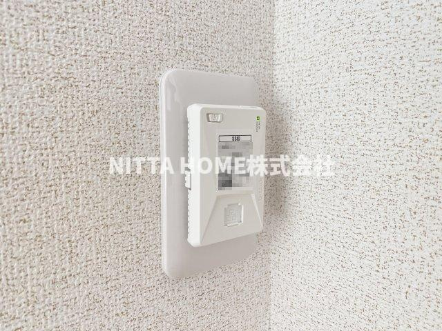 フォレストＤの内装|アクセントカラーのクロスがオシャレです◆