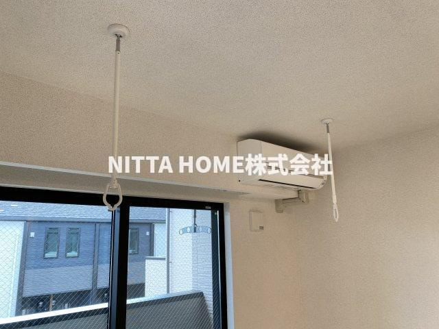 フォレストＤのその他|室内物干しも完備！