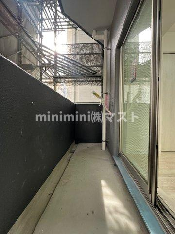 ARCA九条のバルコニー