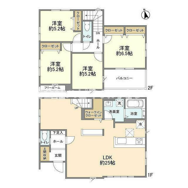 Ｋｏｌｅｔ野田尾崎～コレットノダオザキ～の間取り