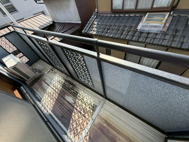 メゾンユーガのバルコニー