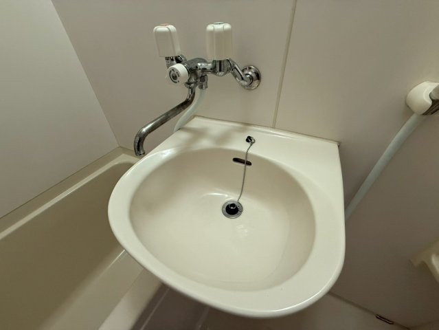 メゾンユーガの洗面所