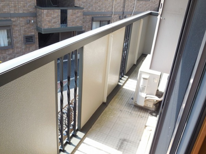 ヴィラ・メルベーユ　Ⅱのバルコニー