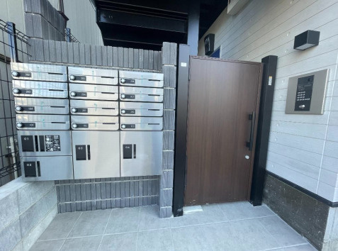 オーロラヴィラ松戸のエントランス