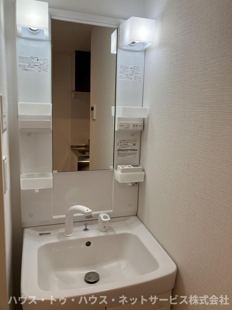 オーロラヴィラ松戸の洗面所