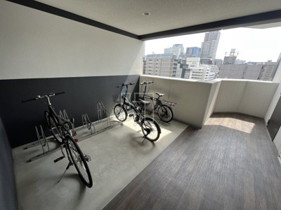【その他共用部分】 | プレミアムコート谷町4丁目 | プレミアムコート谷町4丁目　駐輪場