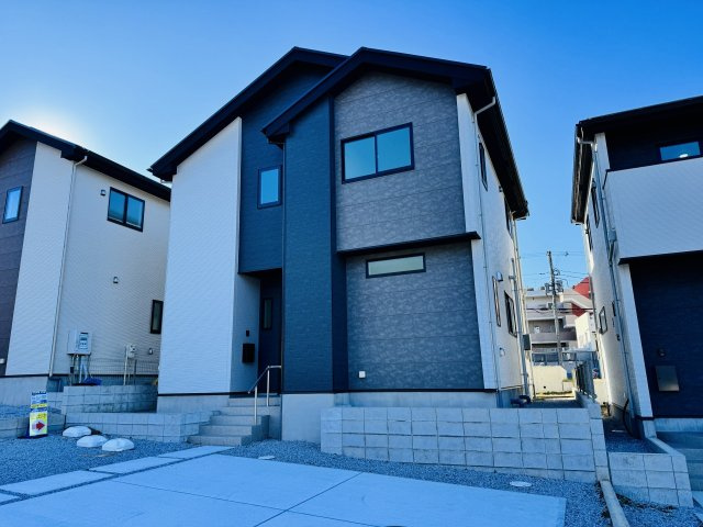 八王子市　兵衛　新築一戸建て　１期の外観|～八王子みなみ野駅徒歩10分　太陽光パネル設置　住環境の整った新築一戸建て～