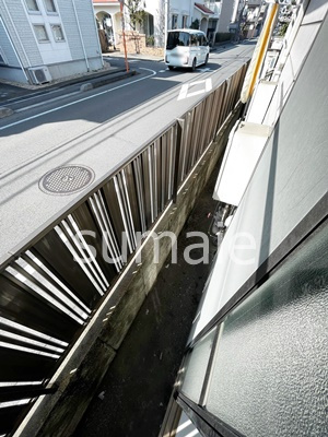 ローズハイツのバルコニー