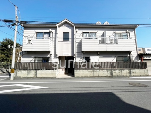 ローズハイツの外観|閑静な住宅地です