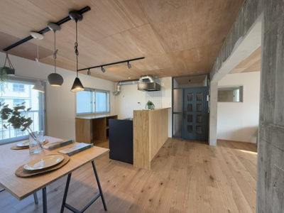 【居間・リビング】 | 明舞９団地２９号棟 | 全面リノベーション済み！