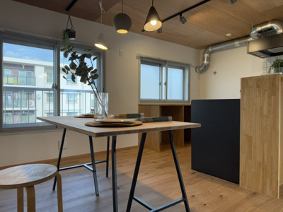 【居間・リビング】 | 明舞９団地２９号棟 | 全面リノベーション済み！