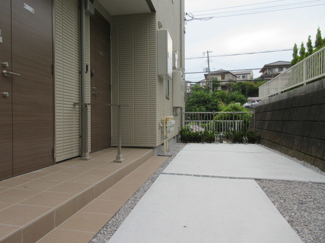 ランドマーク逗子Ⅲのエントランス