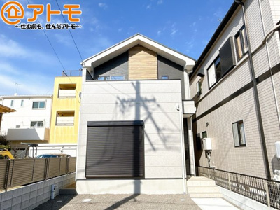 【外観】 | 葵区駒形通3期　新築戸建　全1棟 | スタイリッシュな外観は毎日の帰宅が楽しみになりますね♪