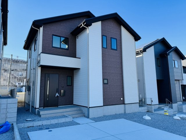 八王子市　兵衛　新築未入居戸建て　１期の外観|～八王子みなみ野駅徒歩10分　太陽光パネル設置　住環境の整った一戸建て～