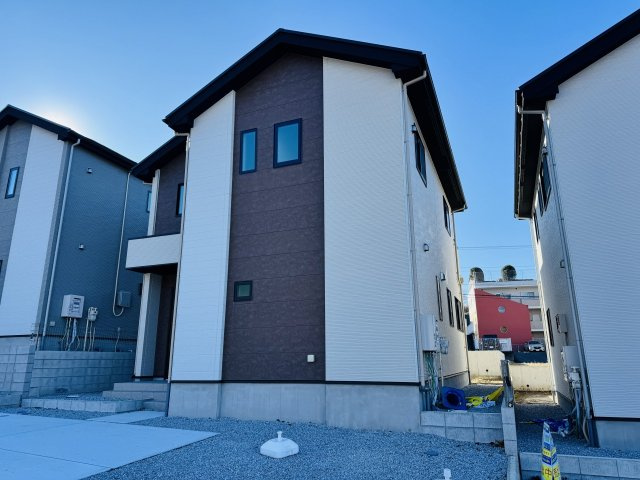 八王子市　兵衛　新築一戸建て　１期の外観|～八王子みなみ野駅徒歩10分　太陽光パネル設置　住環境の整った新築一戸建て～