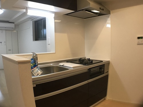 パティオのキッチン