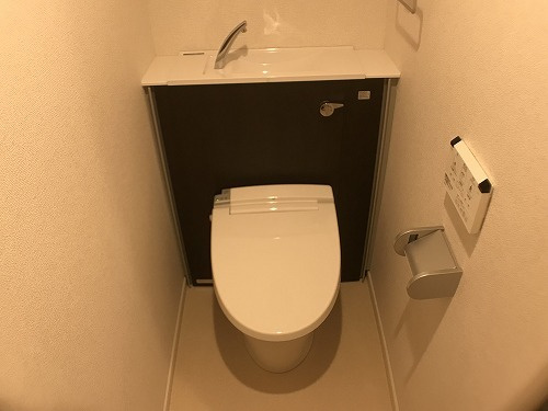 パティオのトイレ