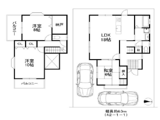 【間取り】 | 岩出市中島1197-31 | 平成12年築、3SLDKのお家です。