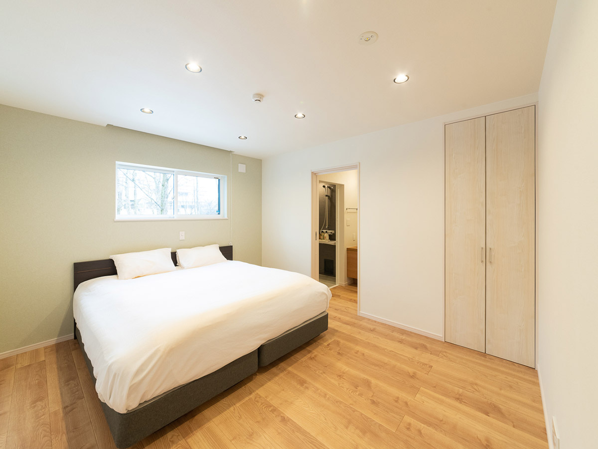 エコーランド　売別荘２棟＋売土地 2 Chalets and 1 plot for sale in Echolandの居間・リビング