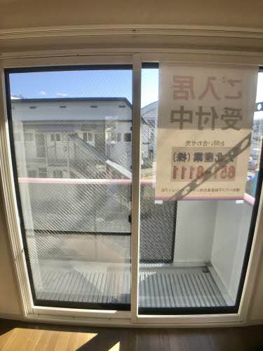 アミ加賀野のバルコニー