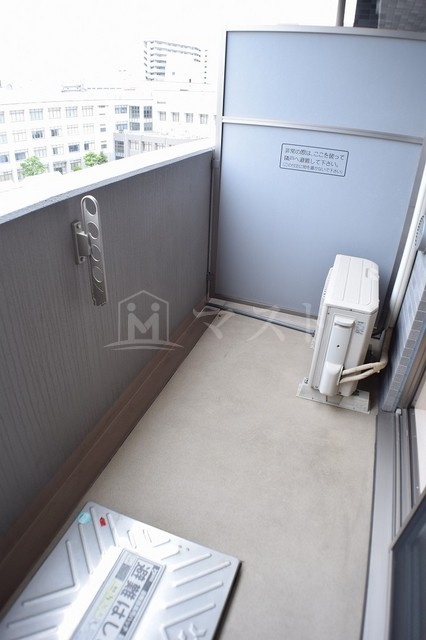 アスリート本町リバーウエストのバルコニー