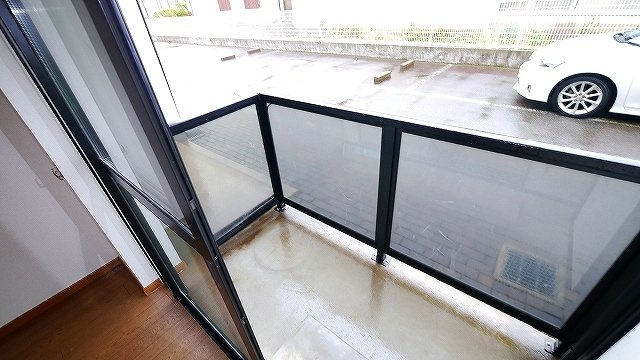 ニューシティ藤澤のバルコニー