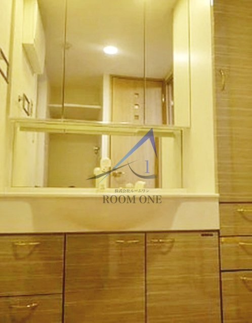 ルーブル南馬込弐番館の洗面所|洗面台です。