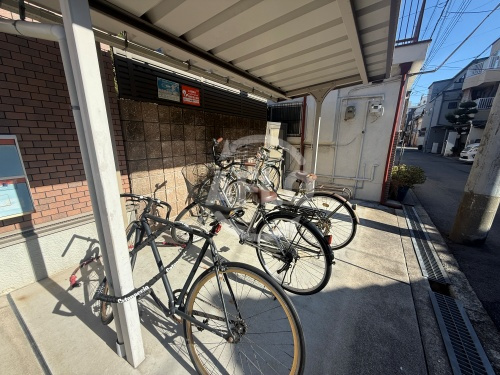 フラット桃ヶ池のその他共用部分|フラット桃ヶ池　駐輪場