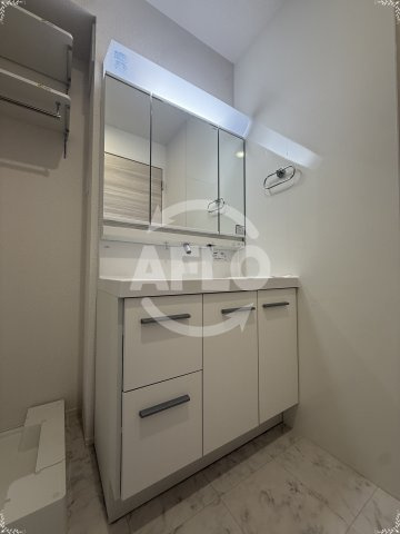 トリシアコートあべのTSの独立洗面台|トリシアコートあべのTS　独立洗面台